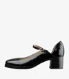 Apc Black Jade Mary Jane Heels In Black