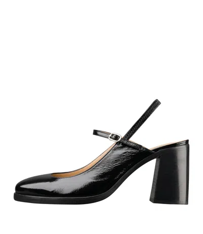 Apc Jade Slingbacks In Lzz - Black