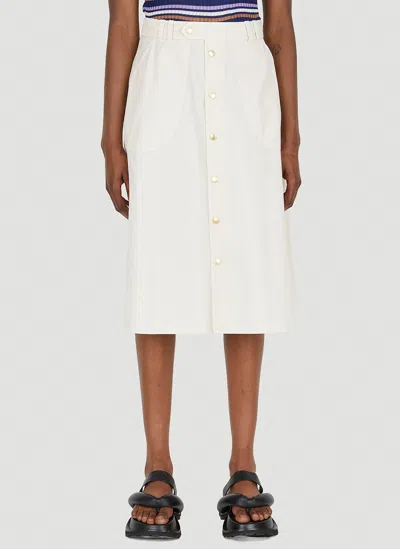 Apc Jamie Skirt In White