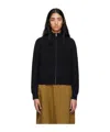 Apc Navy Jana Cardigan In Black