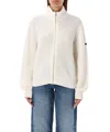Apc A.p.c. Ribbed Wool Cardigan With Zip