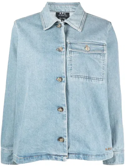 APC JANICE DENIM JACKET