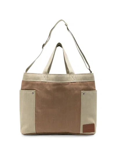 A.p.c. Jardin Logo-patch Tote Bag In Multi