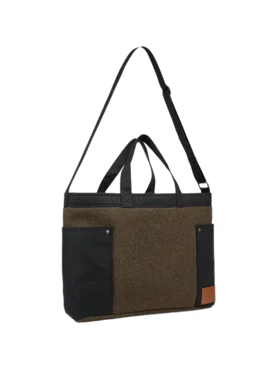 A.p.c. Jardin Shopper Tote In Brown