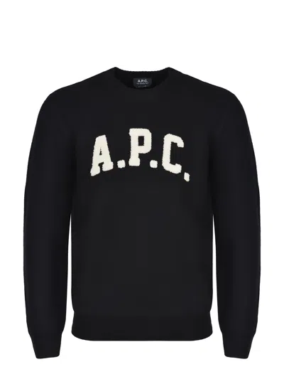 Apc A.p.c "jay" Sweater In Black