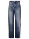 Apc A.p.c. Washed-effect Denim Jeans In Washed Indigo