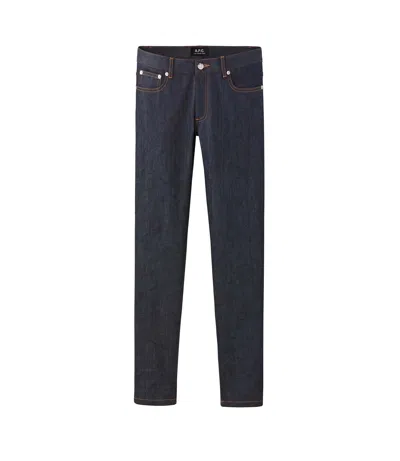 Apc Jean Etroit Court In Blue