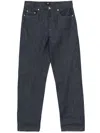 Apc Wide Leg Unisex Jeans In Japanese Denim In Blue