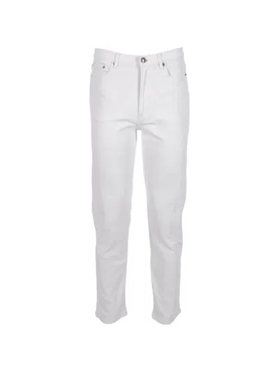 Pre-owned Apc Jean Martin Five-pocket Jeans In White