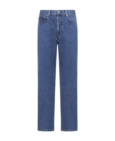 APC A.P.C. BUTTON DETAILED STRAIGHT LEG JEANS