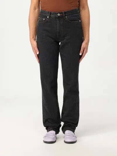 Apc Jeans A.p.c. Damen Farbe Schwarz In Black
