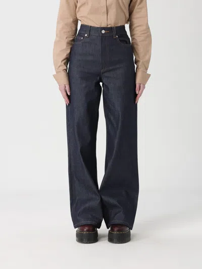 Apc Jeans Woman A.p.c. In Blue