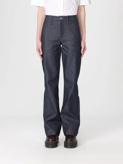 Apc Jeans Woman A.p.c. In Blue