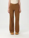 Apc A.p.c. Camel Wool Pant In Brown