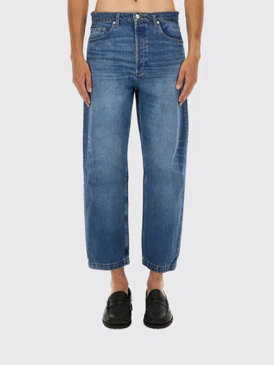 Apc Jeans A. P.c. Woman Color Denim In Blue