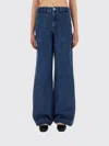 Apc Jeans A. P.c. Woman Color Denim In Blue