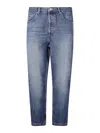 Apc A.p.c. Medium Wash Wide Leg Jeans In Dark Wash