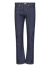 Apc Indigo New Standard Jeans In Blue