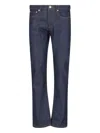 Apc Indigo New Standard Jeans In Blue