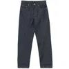 Apc A.p.c. Mens Martin Stonewashed Black Denim Jeans In Blue