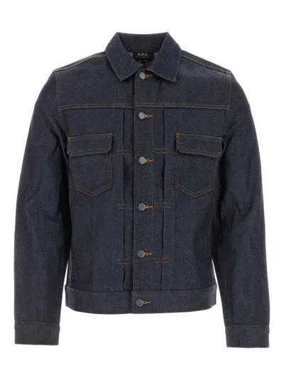 Apc A.p.c. Jeans In Blue