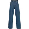 Apc A.p.c. Relaxed Jeans In Blue