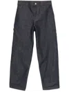 Apc Relaxed Fit Straight-leg Denim Pants In Blue