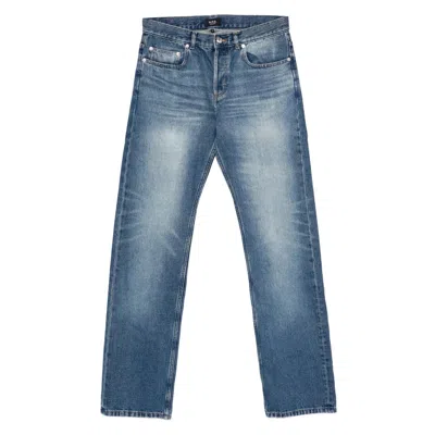 Apc A. P.c. Five-pocket Jeans In Blue