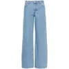 Apc Jeans A.p.c. Woman Color Denim In Blue
