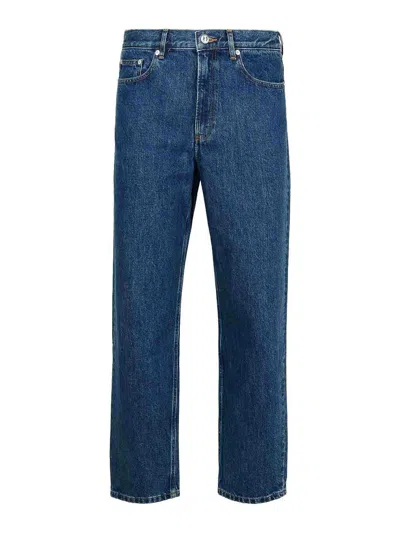 APC MARTIN BLUE COTTON JEANS