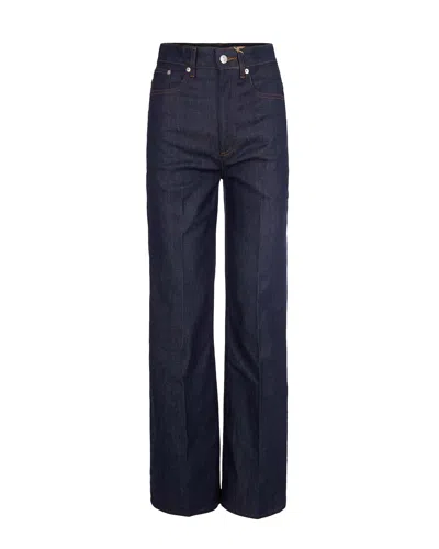 Apc Jeans Domino Indigo In Black