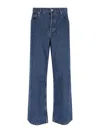 Apc A.p.c. Relaxed Jeans In Blue