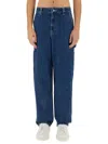 Apc Jeans Fergus In Navy