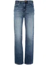 APC KYLIE MID-RISE STRAIGHT-LEG JEANS