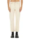 Apc A.p.c. "martin" Jeans In Beige