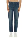 Apc A.p.c. Jeans "martin" In Blue