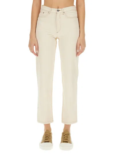 Apc A.p.c. Jeans Martin In Powder