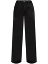 Apc A.p.c. Seaside Flared Jeans Clothing In Black