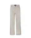 Apc A.p.c. Elisabeth Button Detailed Wide Leg Jeans In Toni Neutri