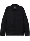 Apc Jeffray Shirt Jacket In Blue