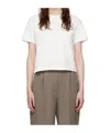 Apc Jeremy Logo T-shirt In White
