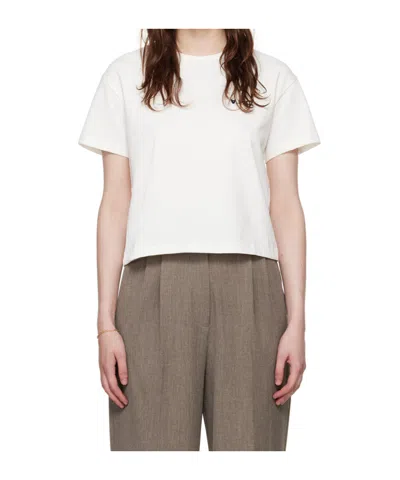 Apc Jeremy Logo T-shirt In White