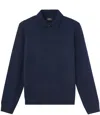 Apc Jerry Polo Shirt In Iak - Dark Navy