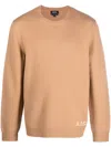 Apc Edward Logo-intarsia Wool Jumper