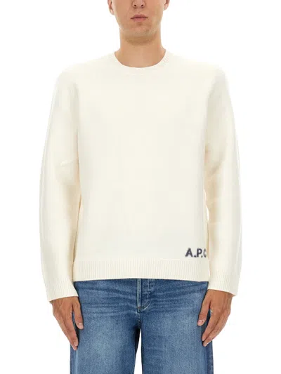 Apc Sweater A. P.c. Men Color Beige In Nude