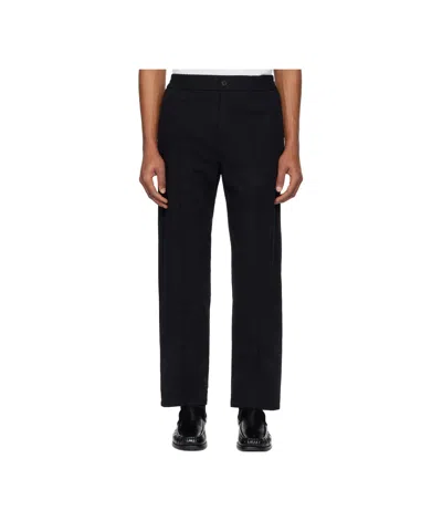 Apc Joaquin Trousers In Black