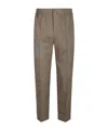 Apc A.p.c. Joaquin Straight Leg Pants In Brown