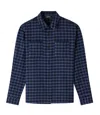 Apc Joe Overshirt In Iak - Dark Navy Blue
