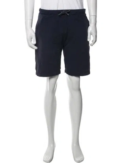 Pre-owned A.p.c. Jogger Shorts In Blue