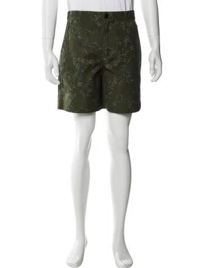 Pre-owned Apc Jogger Shorts In Green